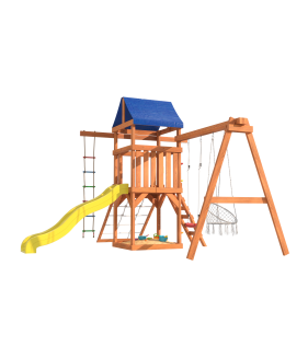 Детская площадка с мини сеткой 