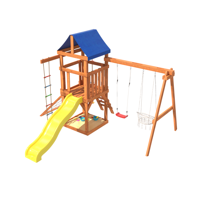 Детская площадка Fun Land с мини сеткой 
