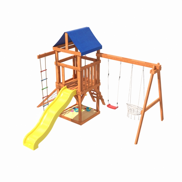 Детская площадка Fun Land с мини сеткой 