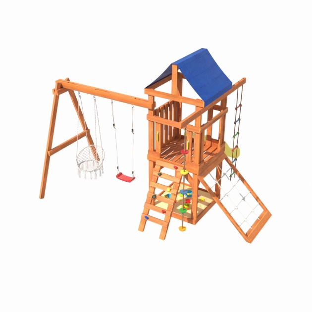 Детская площадка Fun Land с мини сеткой 