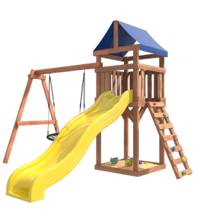 Детская площадка с качелями гнездо 100 см