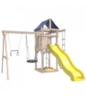 Детская площадка неокрашенная ДНП-14 с трапецией и гнездом...