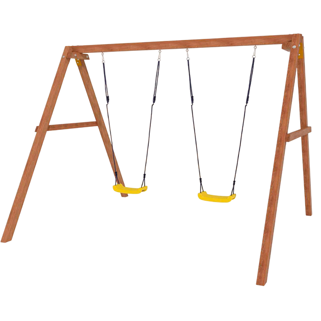 Деревянные качели