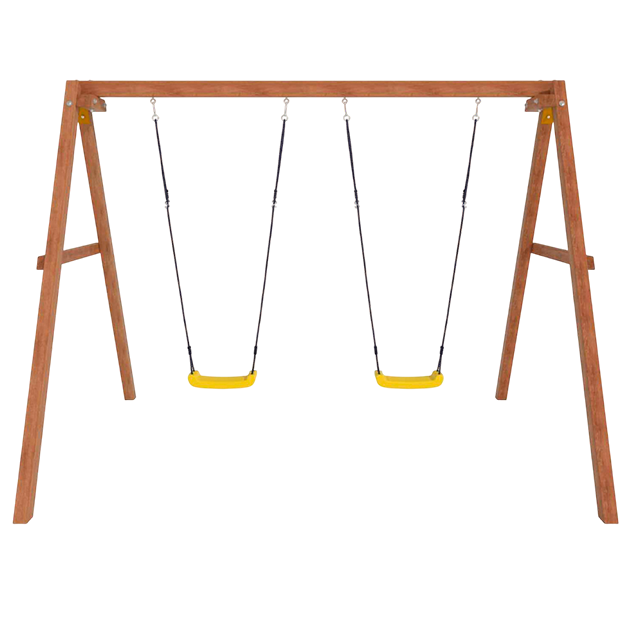 Деревянные качели