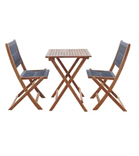 Набор садовой мебели из акации, 3 предмета, TP2090.0.2