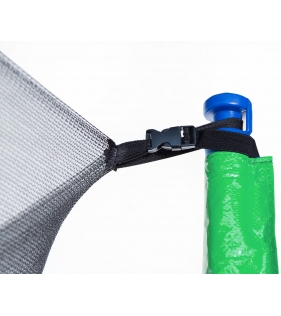 Батут 6 FT с лестницей и внутренней сеткой 360 см зеленый