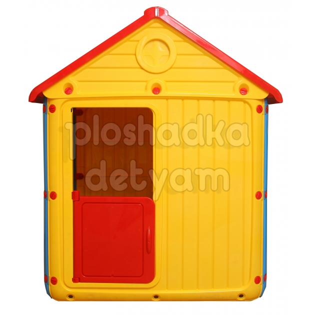 Игровой домик Dolu с ограждением 3013