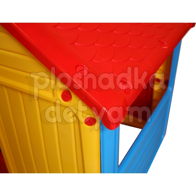 Игровой домик Dolu с ограждением 3013