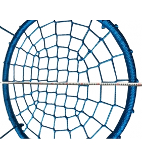 Синие и цветные качели гнездо 100 см диаметр