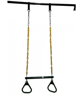 Трапеция на цепях зеленая SA-023