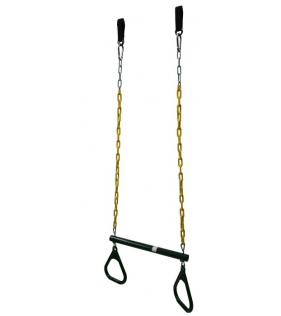 Трапеция на цепях зеленая SA-023