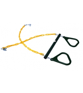 Трапеция на цепях зеленая SA-023