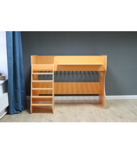 Кровать чердак Р432 Капризун 1 оранжевый