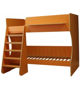 Кровать двухъярусная Р434 Капризун 3 оранжевый