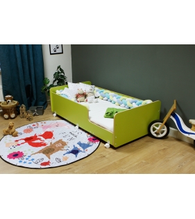 Кровать подростковая Р439 Капризун 4 лайм