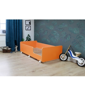 Кровать подростковая Р439 Капризун 4 оранжевая