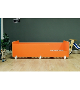 Кровать подростковая Р439 Капризун 4 оранжевая