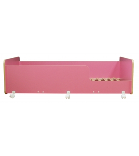 Кровать подростковая Р439 Капризун 4 розовая