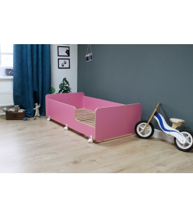 Кровать подростковая Р439 Капризун 4 розовая