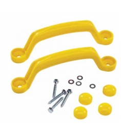 Пластиковые ручки желтые