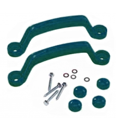 Пластиковые ручки зеленые