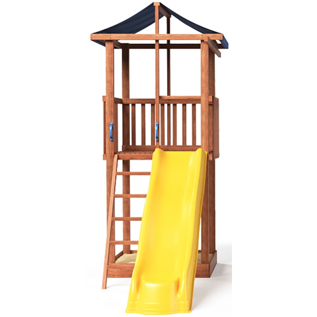 Комплекс Tower с горкой крыша тент