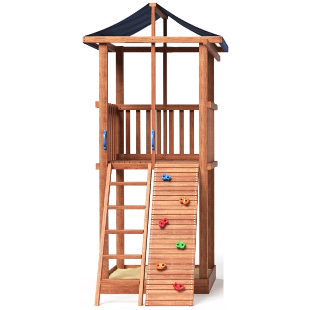 Комплекс Tower с узким скалодромом крыша тент