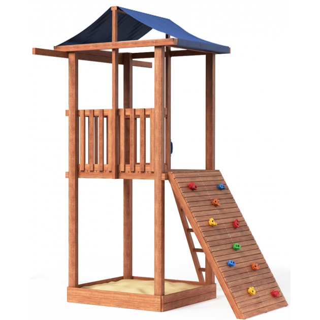 Комплекс Tower с широким скалодромом крыша тент