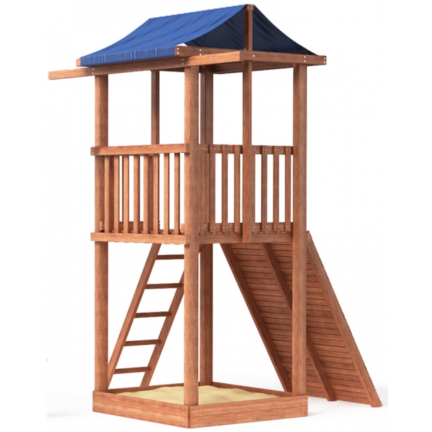 Комплекс Tower с широким скалодромом крыша тент