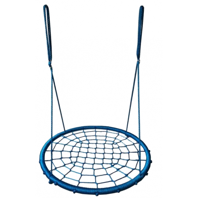 Качели гнездо Капризун диаметр 100 см голубой